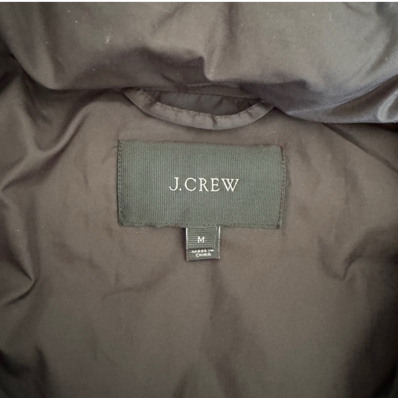 Crew Wintress Black Down Puffer Belted Coat - Picture 4 of 9